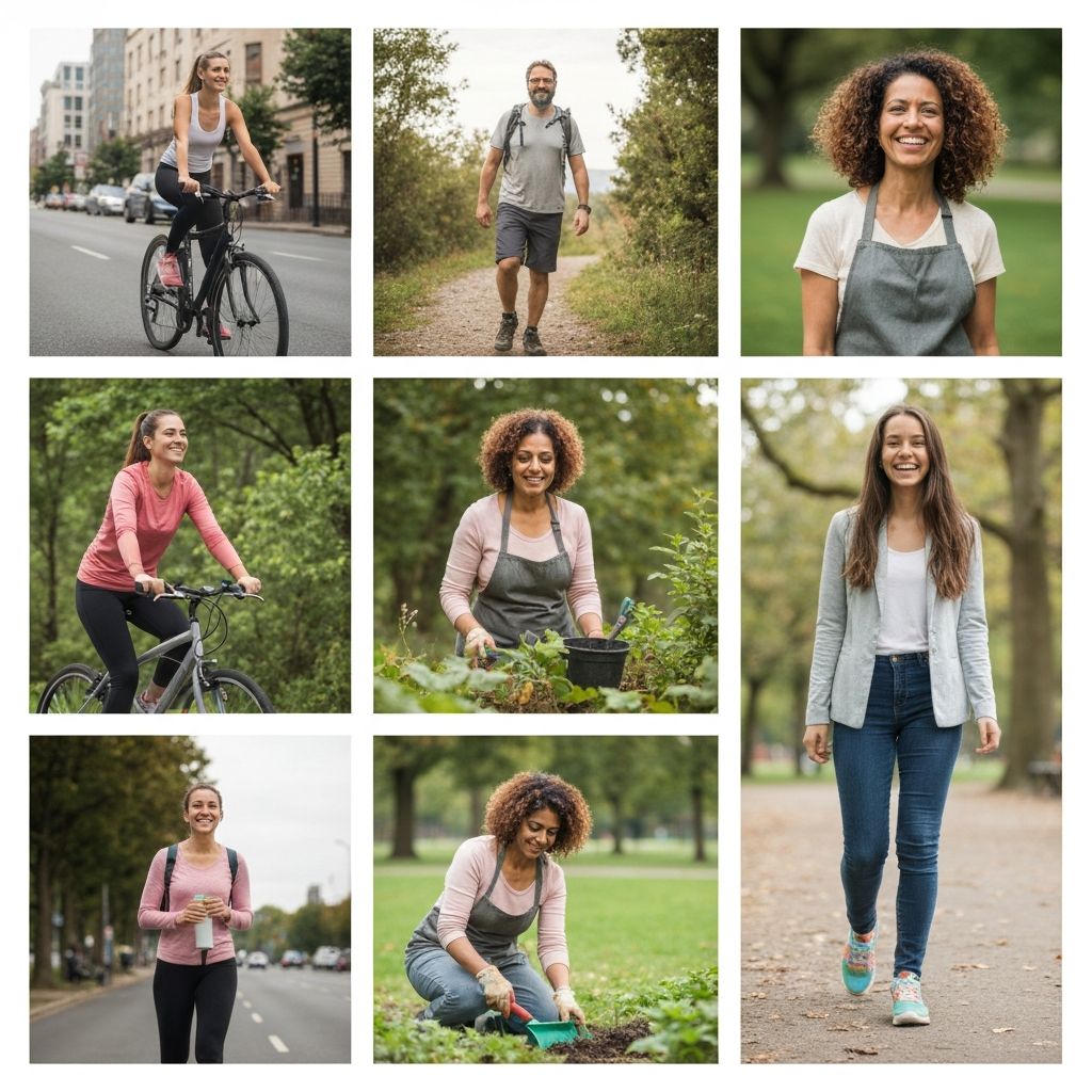 Different types of daily activities